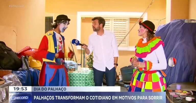 Casal de Palhaços Transforma o Cotidiano em Sorrisos em Ribeirão Preto (SP) Imagem do artigo