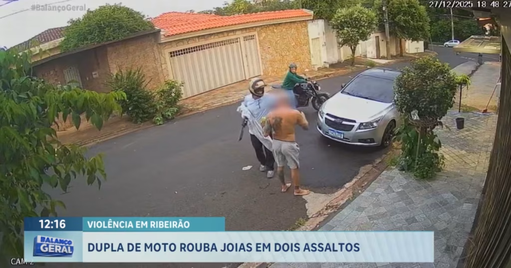 Dupla em Motocicleta é Investigada por Assaltos Violentos em Ribeirão Preto (SP) Dupla em Motocicleta é Investigada por Assaltos Violentos em Ribeirão Preto (SP)