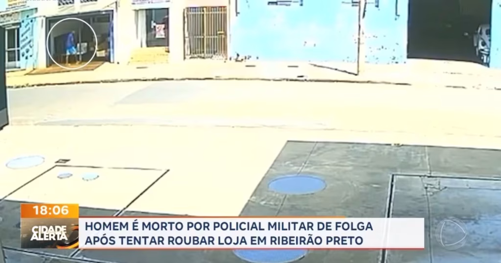 Policial de Folga Intervém e Homem é Morto Durante Tentativa de Roubo em Ribeirão Preto
