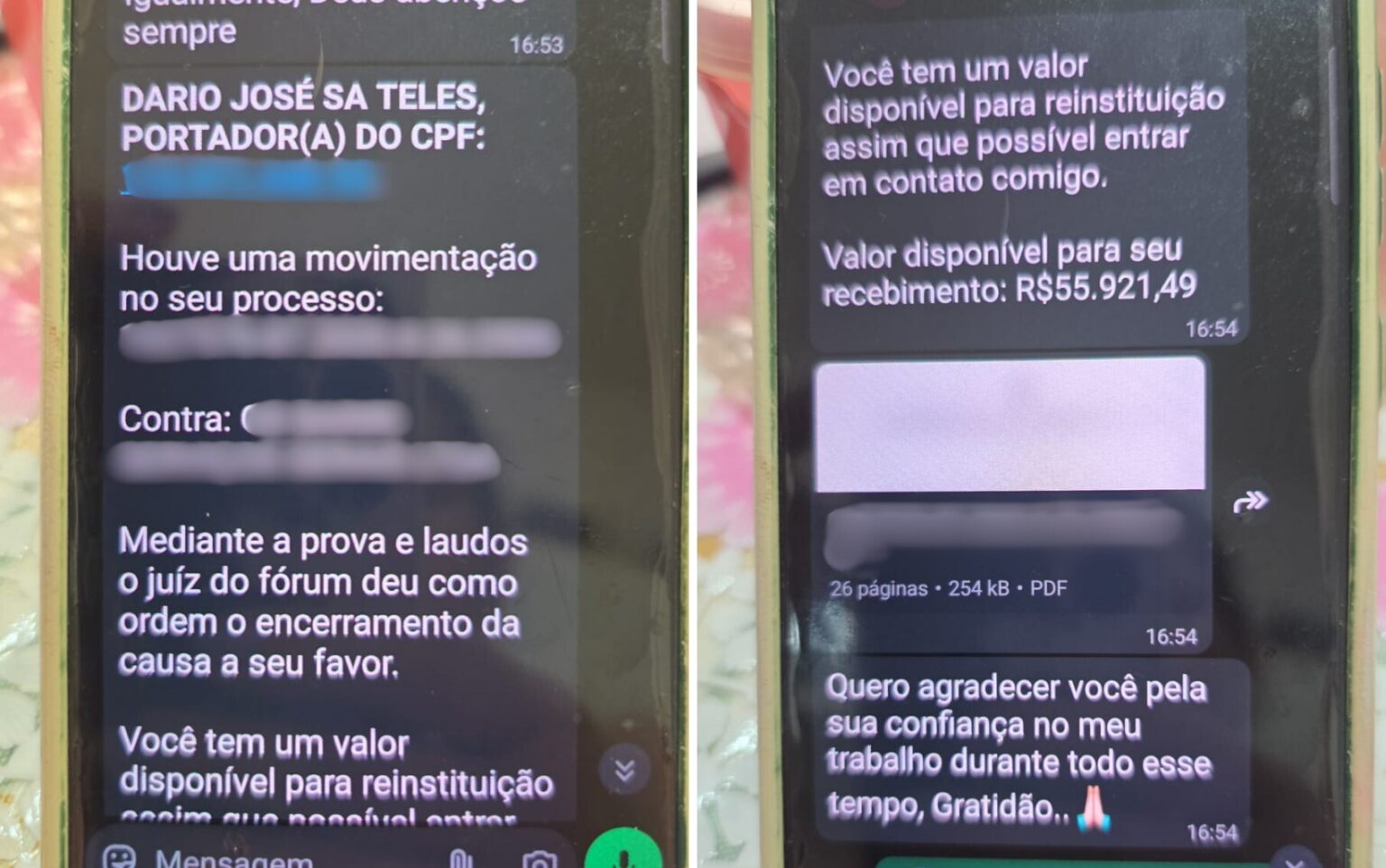 Casal em Ribeirão Preto Perde R$ 53,4 Mil em Golpe do Falso Advogado: 'Era nosso único dinheiro'