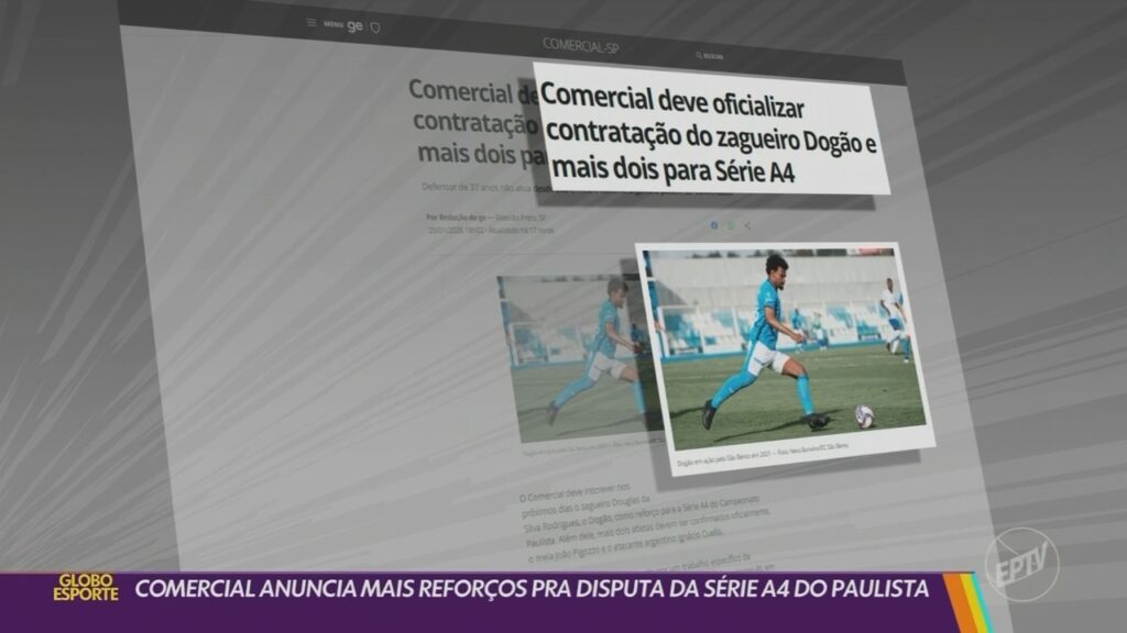 Comercial Se Prepara para Estreia na A4 com Expectativa e Novos Reforços Comercial Se Prepara para Estreia na A4 com Expectativa e Novos Reforços