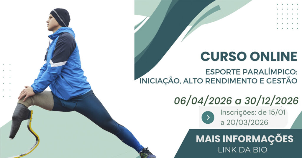 Curso de Aperfeiçoamento em Esporte Paralímpico da USP: Inscrições Abertas Curso de Aperfeiçoamento em Esporte Paralímpico da USP: Inscrições Abertas