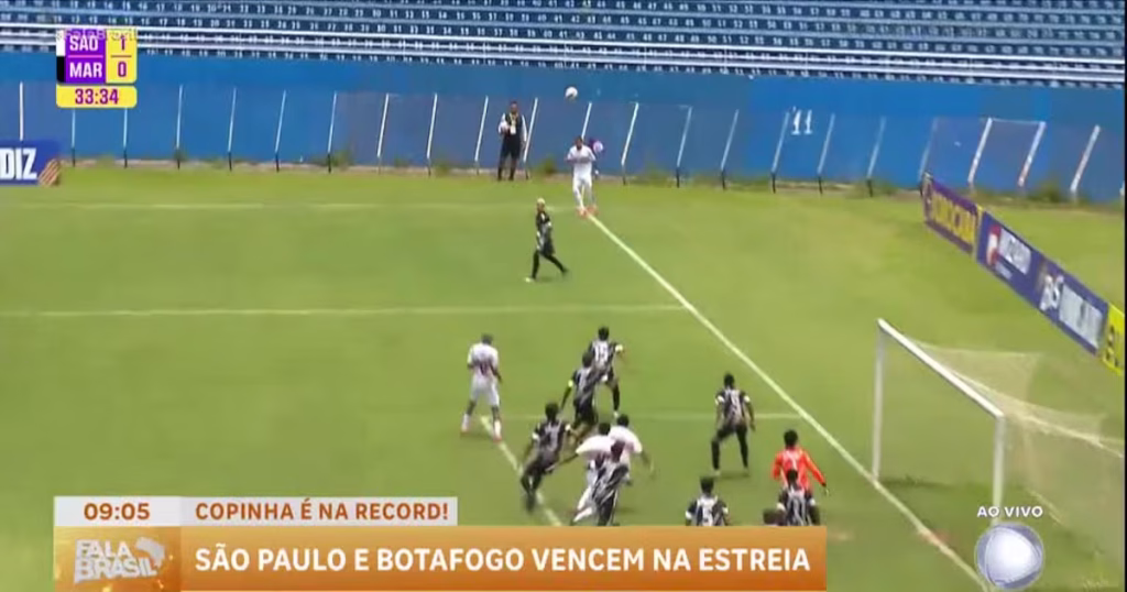 São Paulo brilha na Copinha com golaço olímpico e vitória sobre Maruinense