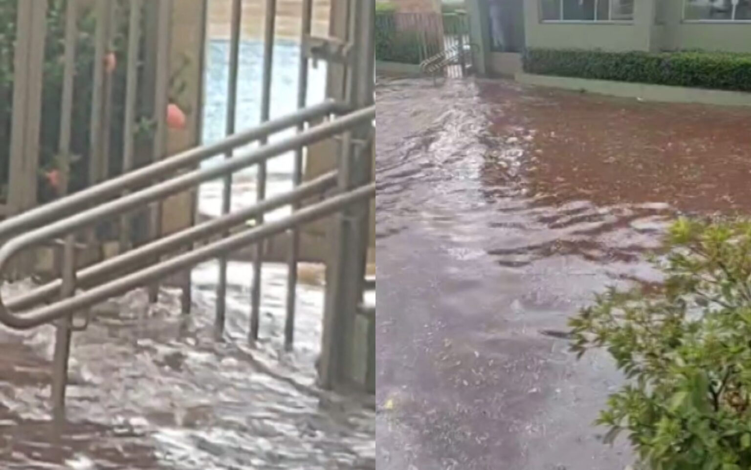 Temporal em Ribeirão Preto: Água Alaga Condomínio e Causa Preocupação entre Moradores