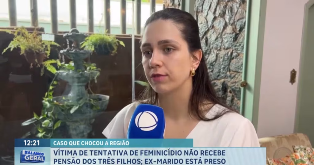 Vítima de Tentativa de Feminicídio Enfrenta Dificuldades sem Pensão dos Filhos