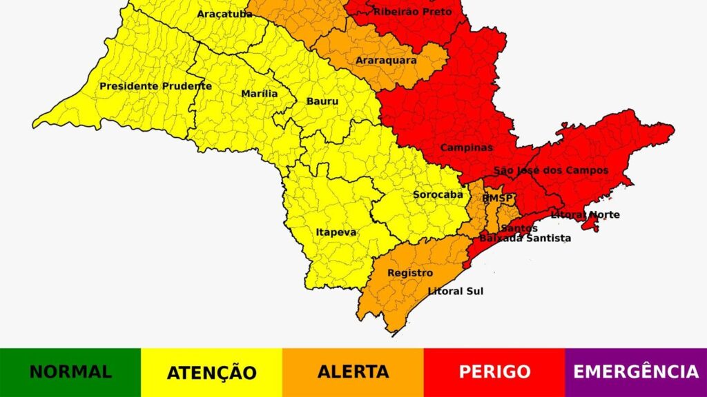 Alerta de Chuva: Defesa Civil Reabre Gabinete de Crise em São Paulo