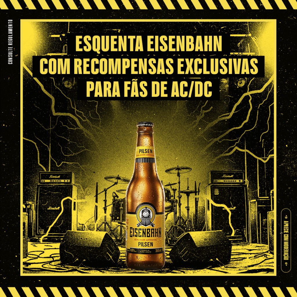 Eisenbahn Lança Ação Imperdível para Fãs de AC/DC: Combo Premiado Eisenbahn Lança Ação Imperdível para Fãs de AC/DC: Combo Premiado