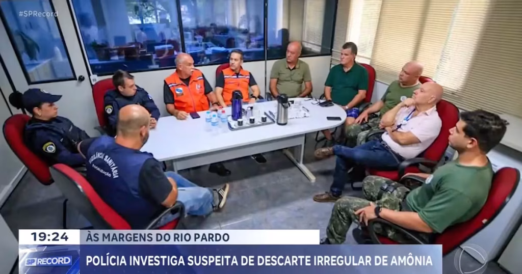 Inquérito da Polícia Apura Descarte Irregular de Amônia em Ribeirão Preto