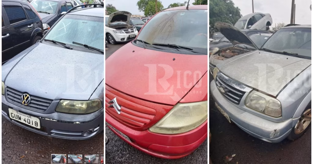 Leilão do Detran-SP: Carros a Partir de R$ 2 Mil e Motos por R$ 500
