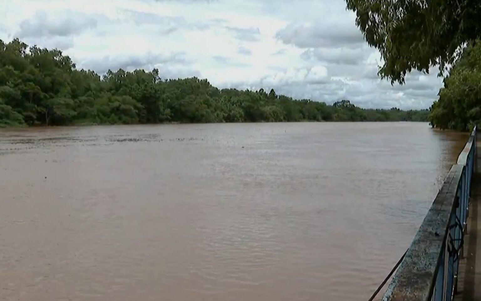 Rio Pardo em Ribeirão Preto Sobe 2 Metros Com Chuvas Intensificadas