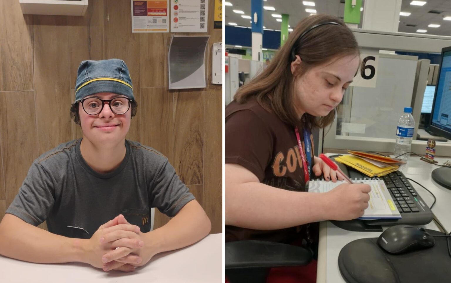 A Rotina de Jovens com Síndrome de Down no Mercado de Trabalho: ‘Eu realmente amo’ A Rotina de Jovens com Síndrome de Down no Mercado de Trabalho: 'Eu realmente amo'