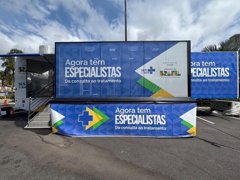 Atendimento Especializado: Carretas do Ministério da Saúde iniciam atendimentos em Irecê e Itabuna Atendimento Especializado: Carretas do Ministério da Saúde iniciam atendimentos em Irecê e Itabuna