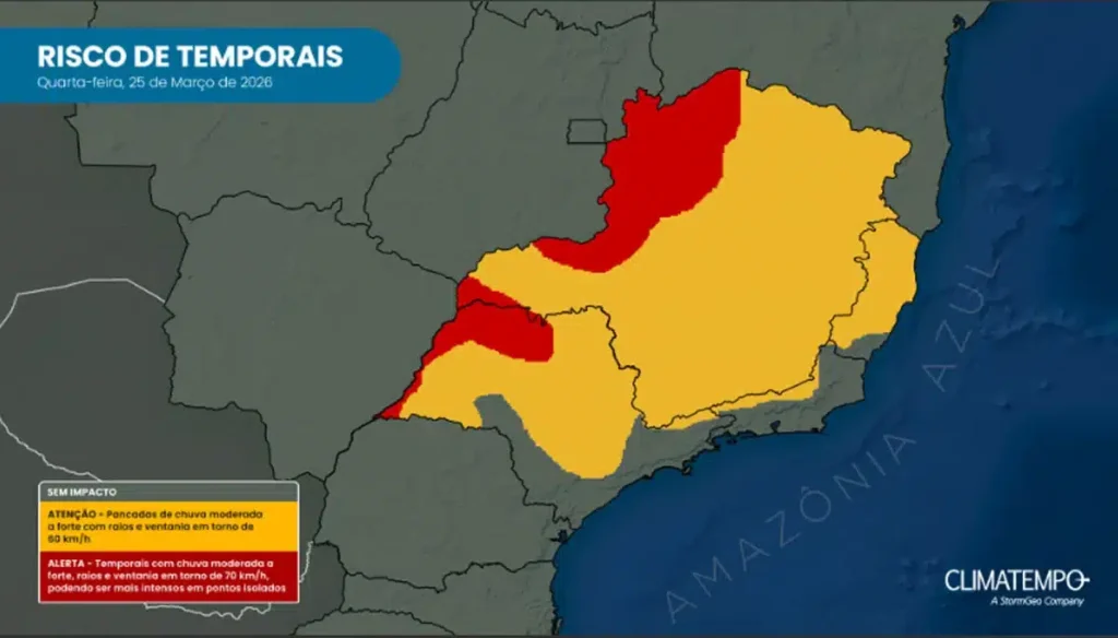 Entenda o Vórtice Ciclônico que Pode Trazer Chuvas Intensas a Ribeirão Preto