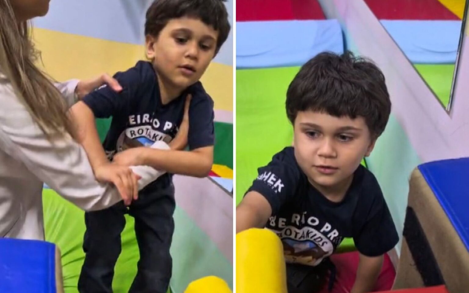 Menino Sobrevive a Queda e Dá os Primeiros Passos Após Recuperação Menino Sobrevive a Queda e Dá os Primeiros Passos Após Recuperação