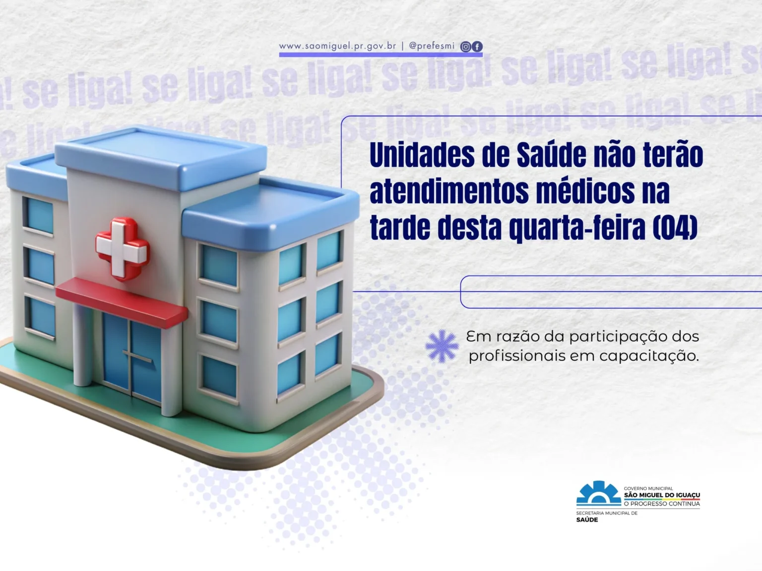 Suspensão de Atendimentos Médicos em Unidades de Saúde de São Miguel do Iguaçu