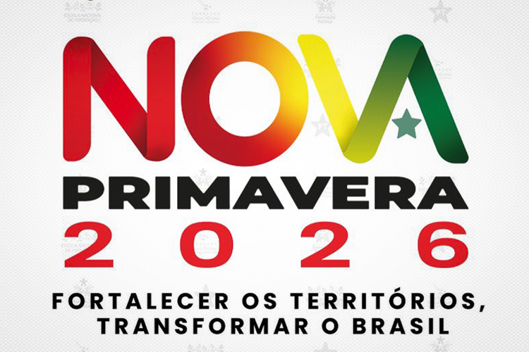 Últimos Dias para se Inscrever na Jornada Nova Primavera 2026 do PT Últimos Dias para se Inscrever na Jornada Nova Primavera 2026 do PT
