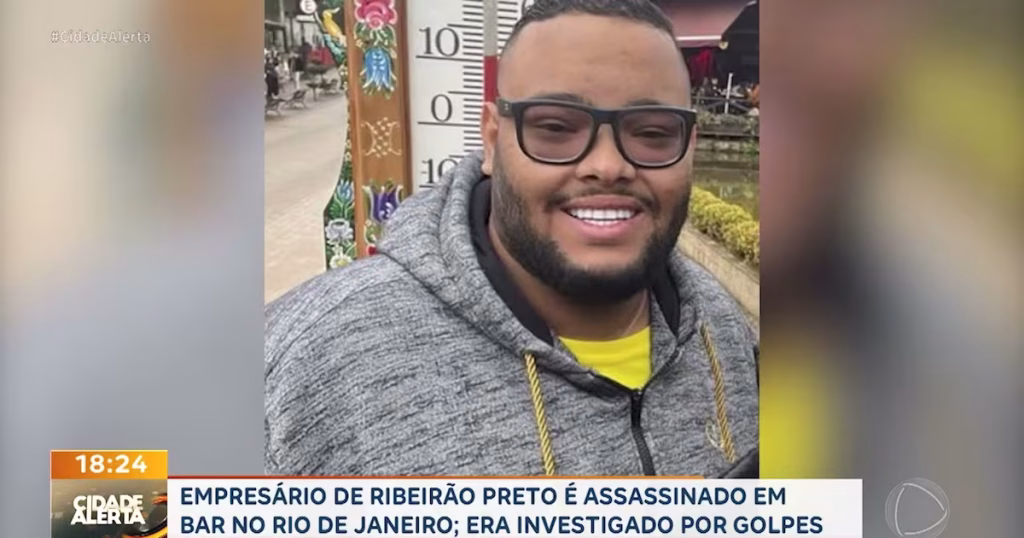 Empresário de Ribeirão Preto é assassinado em bar no Rio após embate por camarote