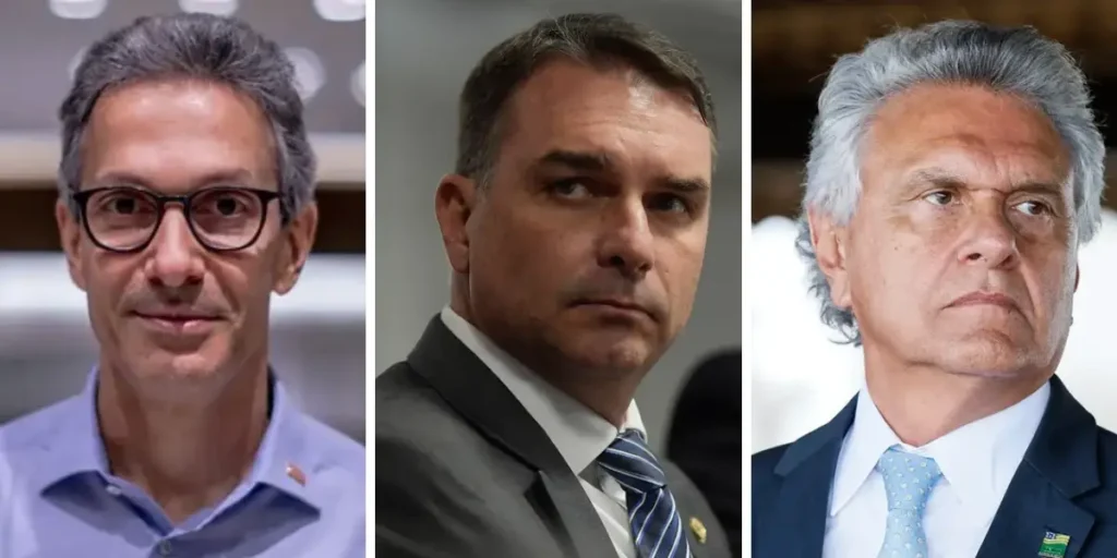 Flávio Bolsonaro, Caiado e Zema Intensificam Alianças com Líderes Evangélicos em Busca do Senado