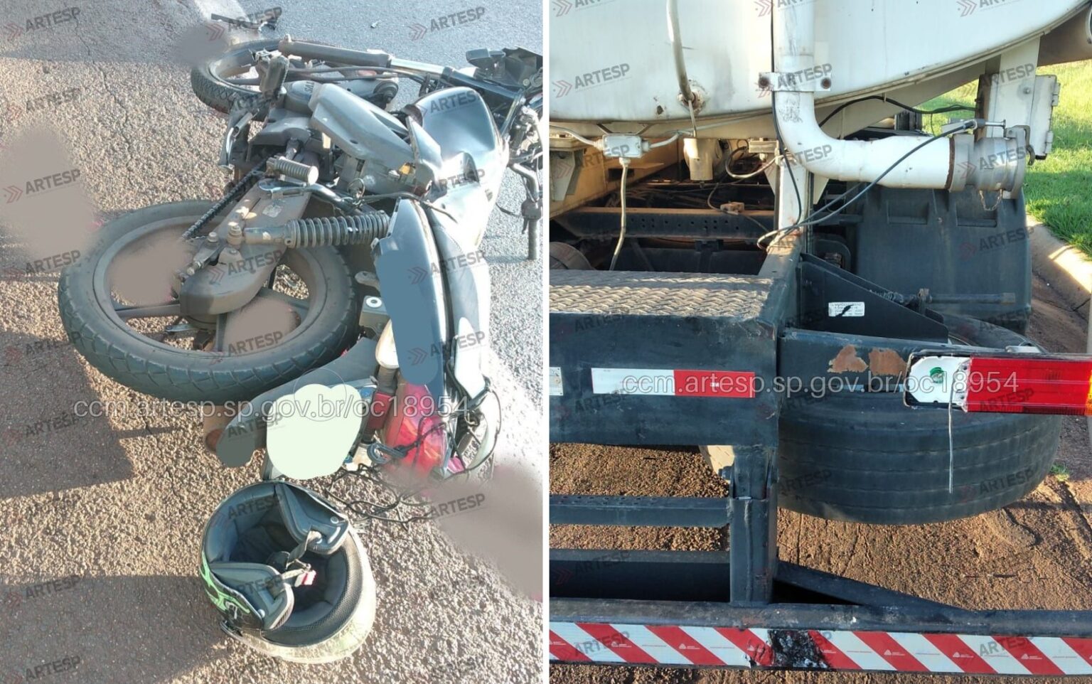 Motociclista Morre em Trágico Acidente com Caminhão na Rodovia Cândido Portinari em Brodowski - SP