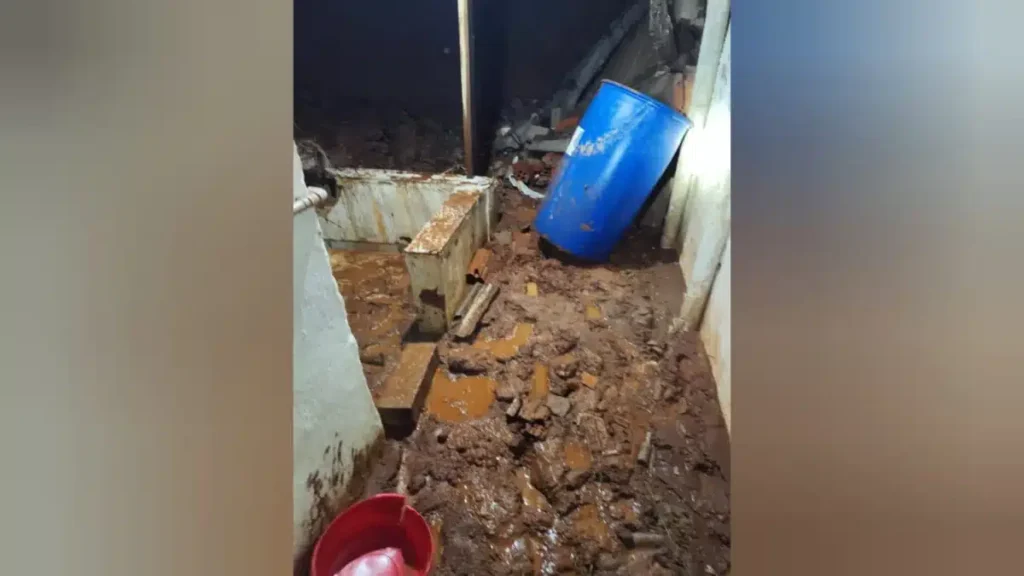 Muro Cai Após Tempestade e Família Fica Desalojada em Franca Muro Cai Após Tempestade e Família Fica Desalojada em Franca