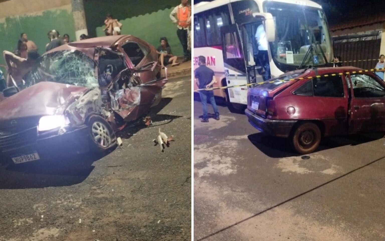 Tragédia em Aramina: Adolescente Morre e Cinco Ficam Feridos em Acidente entre Carro e Ônibus