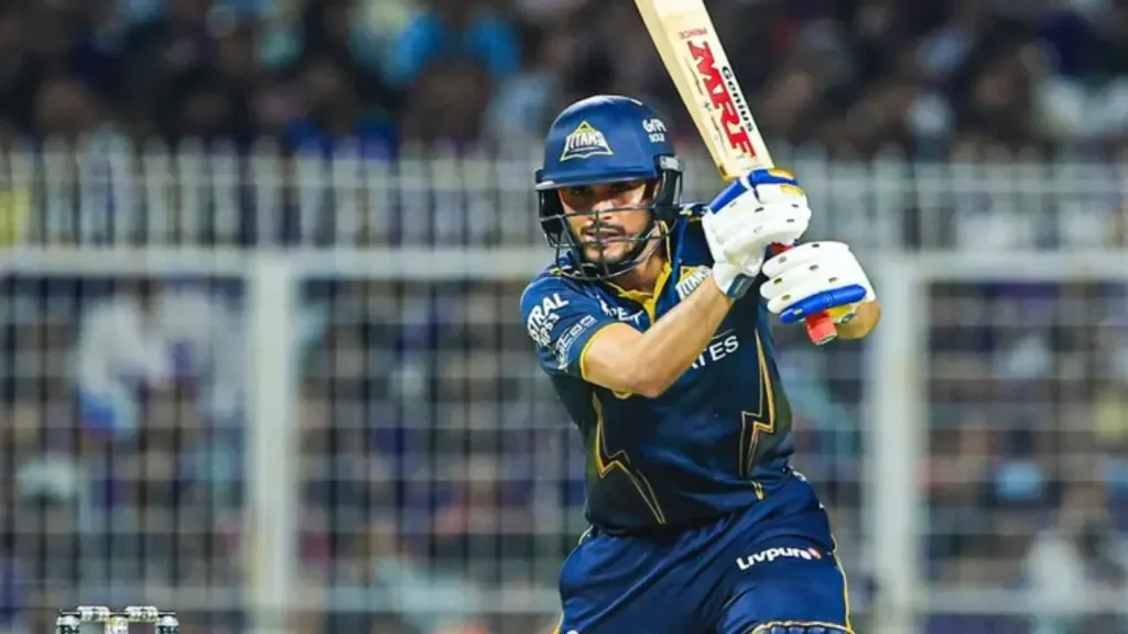 Gujarat Titans em boa posição após 10 overs contra Kolkata Knight Riders