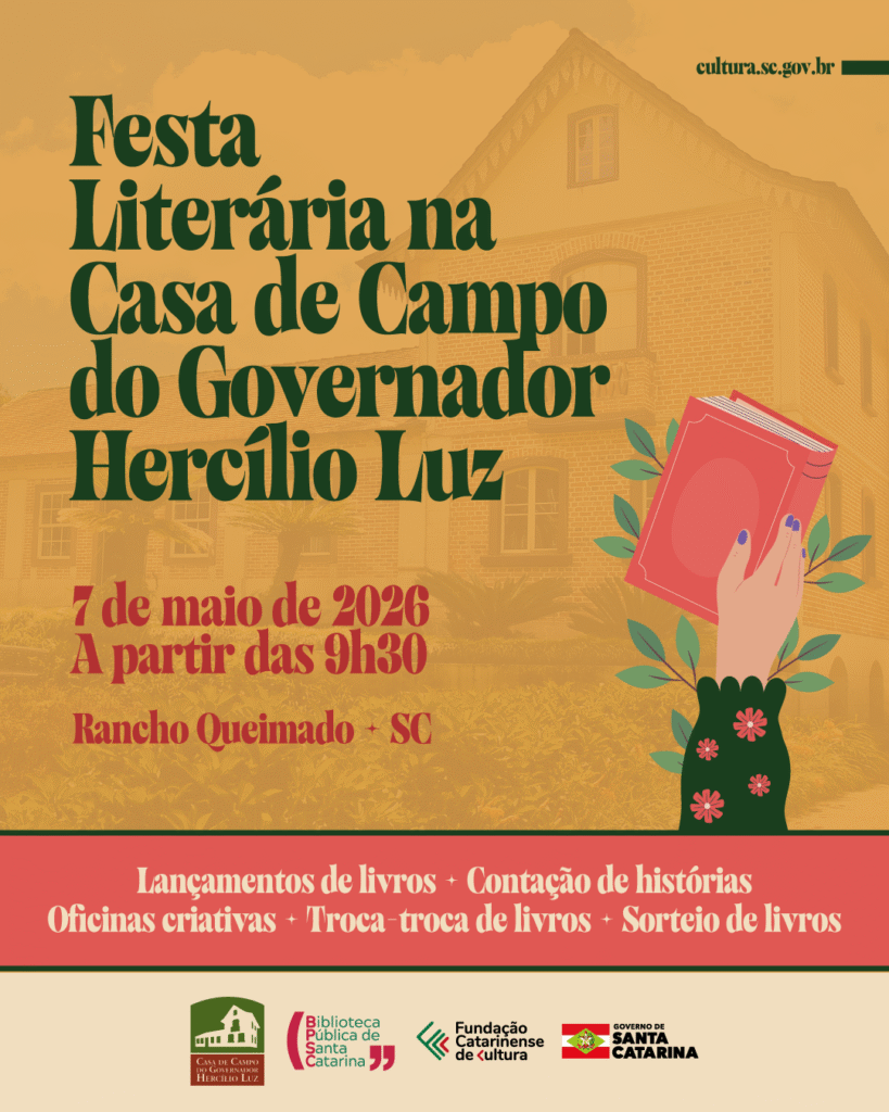 Festa Literária na Casa de Campo do Governador Hercílio Luz: Celebração da Literatura e da Cultura