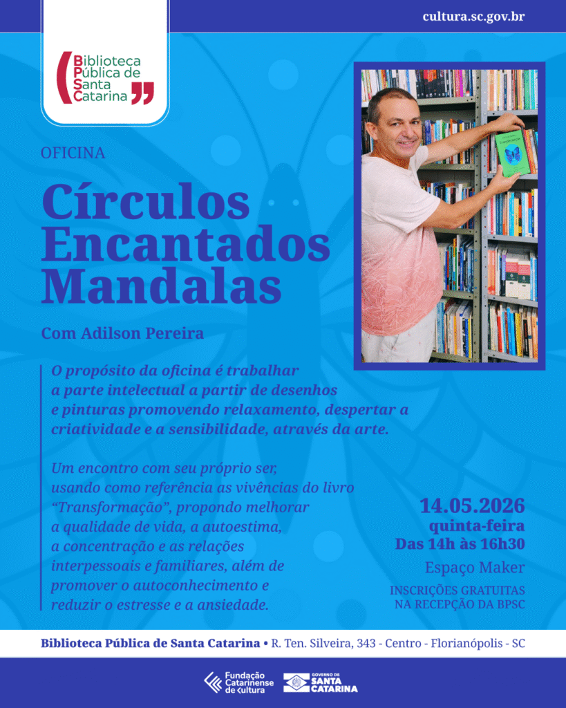 Oficina 'Círculos Encantados Mandalas' na FCC: Arte e Criatividade em Santa Catarina