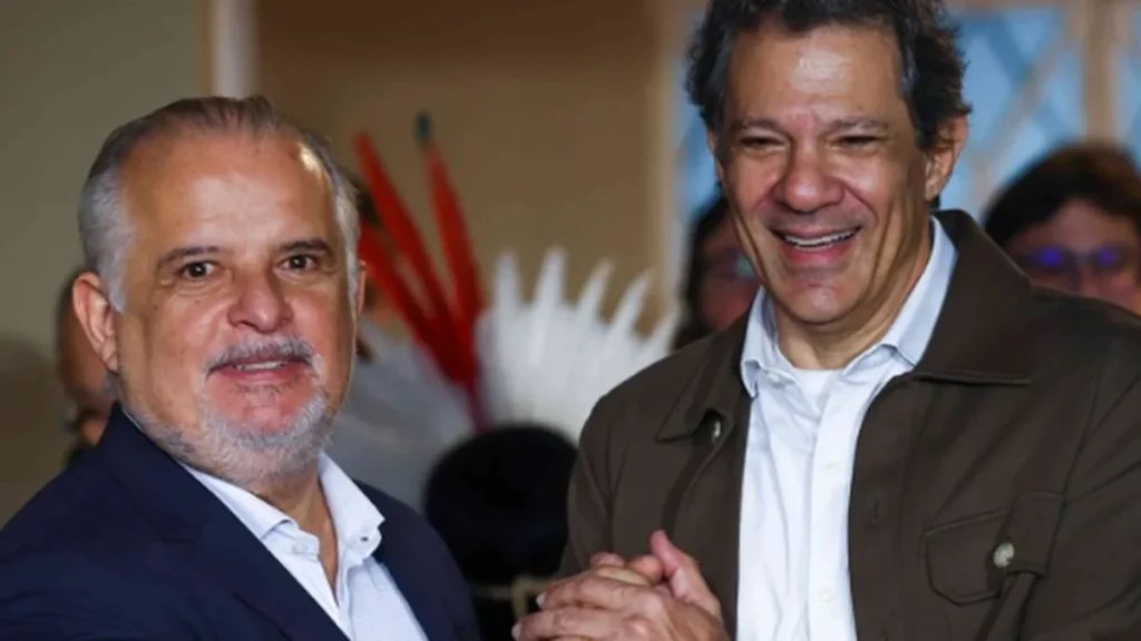 Haddad confirma Márcio França como vice e fecha chapa para governo de São Paulo em 2026