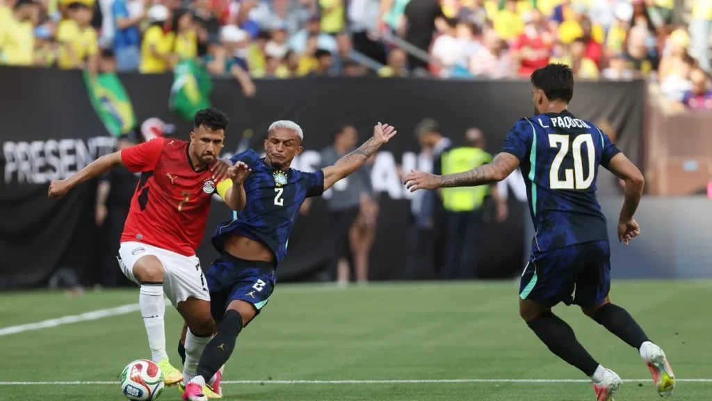 Brasil vence Egito por 2 a 1 em último amistoso antes da Copa do Mundo 2024