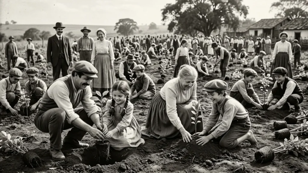 Araras e o Primeiro Ato Ecológico da América Latina: A História das 242 Mudas Plantadas em 1902