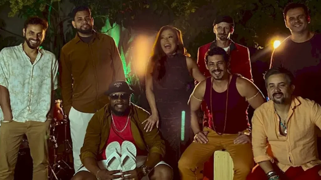 Chinela Voadora lança audiovisual ao vivo que celebra a música brasileira em São Paulo