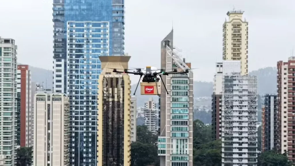 iFood lança entregas por drones em condomínio de São Paulo e promete agilidade inédita